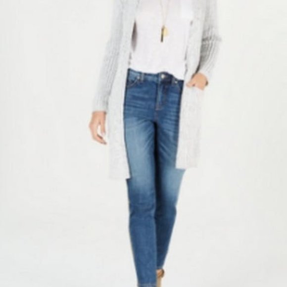 Style and Co Chenille Open-Front Cardigan - Picture 4 of 4